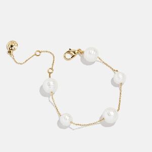 Baublebar Blair Pearl Bracelet in Gold NWT